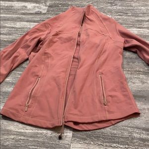Pink lulu zip up